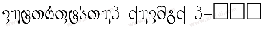 DenshanCSEG Medium G字体转换